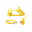 Sunbeam Gold Dog Harness Walk Set